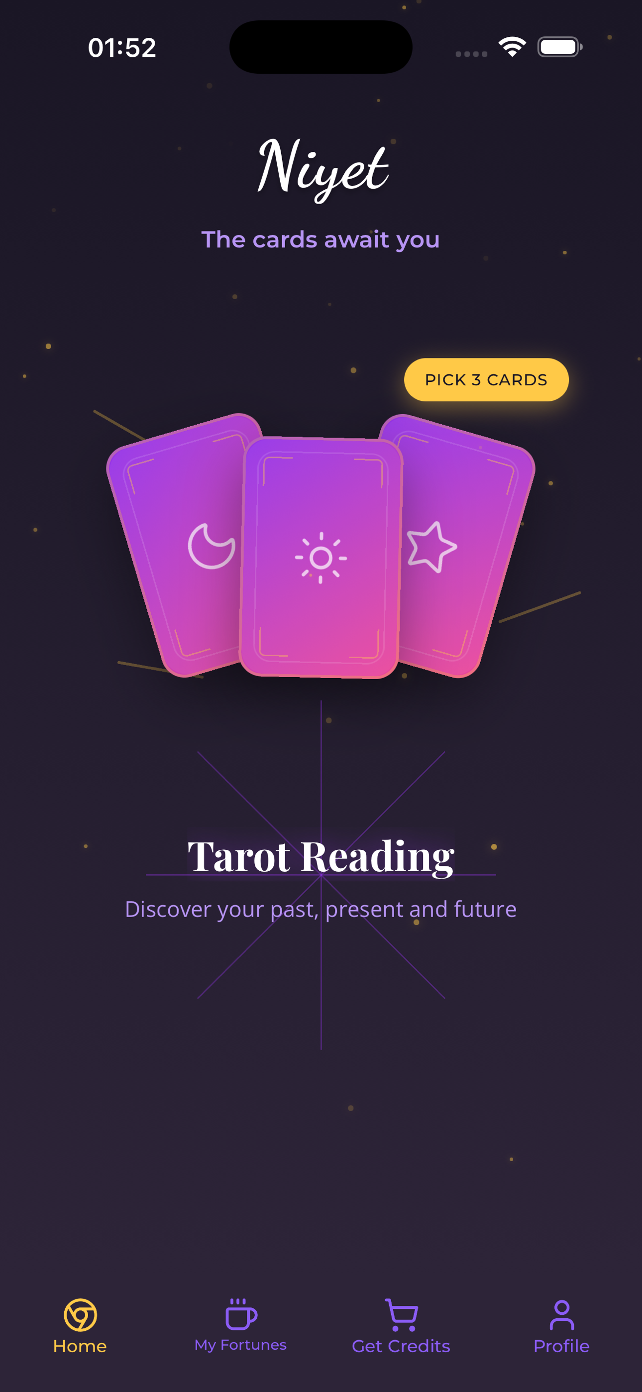 Niyet App Screenshot